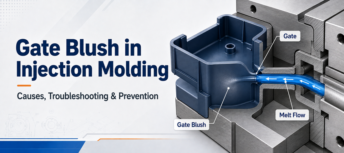 Gate Blush in Injection Molding
