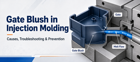 Gate Blush in Injection Molding